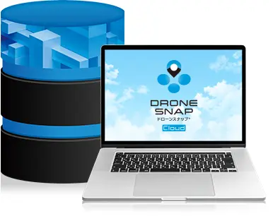 ドローンが撮影した画像と点検結果を簡単に管理・共有できるサービス